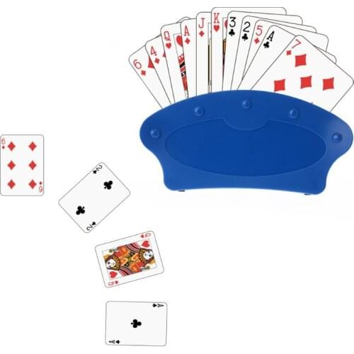 Playing Card Holder Lazy Poker Base Game Hand Free Christmas Party Poker Seat