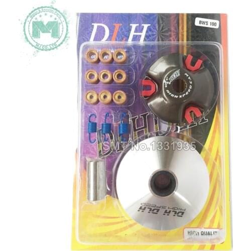 DLH Motorcycle scooter Moped ATV CVT Variator Kit Front Clutch Drive Pulley For BWS 100 EGO 100