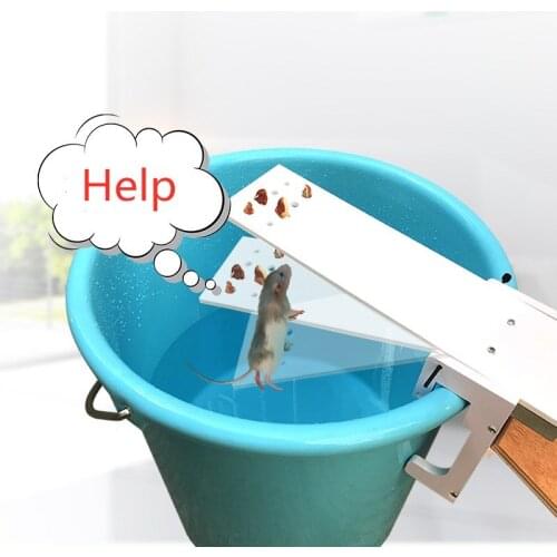 DIY Home Garden Pest Controller Rat Trap Quick Kill Seesaw Mouse Catcher Bait Home Rat Traps Mouse Pest Mice Traps