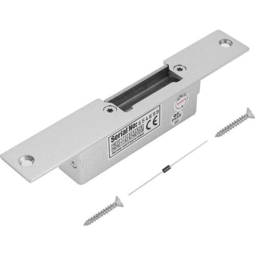 Access Control Electric Strike Lock NC NO Cathode for Wood Metal Door