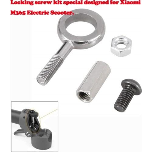 Stainless Steel Pull Ring shaft locking for Xiaomi M365 Electric Scooter Locking Screw Kit For Xiaomi M365 Replacement Accessory