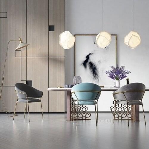 Nordic Living Room Dining Room Leisure Chairs Restaurant Coffee Shop Hotel Backrest Armchair Home Furniture Bedroom Makeup Chair