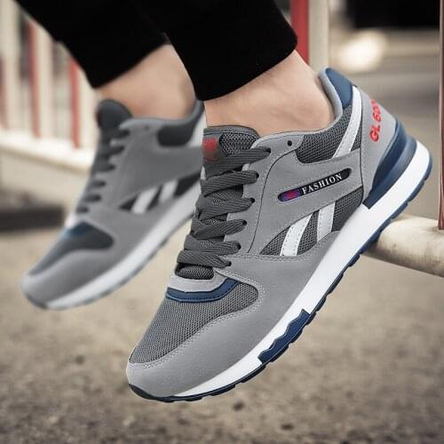 Men Shoes Fashion New Casual Shoes For Mens Summer Breathable Sports Sneakers GYM Light Shoes Sneakers Lac-up Flats