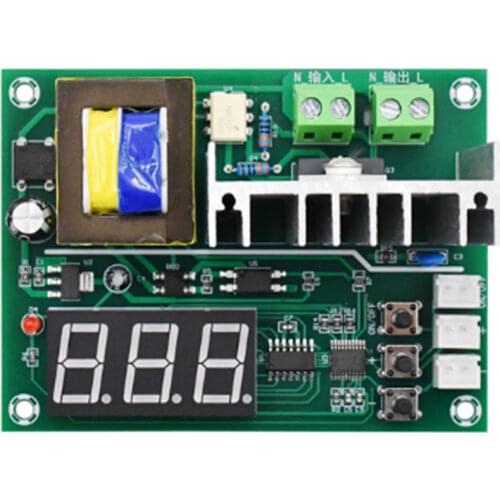 2200W PWM AC Voltage Regulating Module Duty Cycle Power Regulator Voltage Regulating Control Board Digital CNC Stepping AC220V