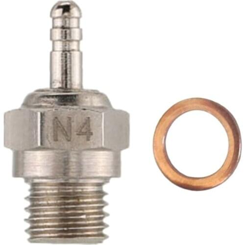 N3 N4 Original accessories Nozzle Unlimited Universal No. 8 Spark Plug HSP 70117 Hot Glow Plugs Spark Nitro Engine Par