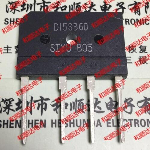 New 5pcs D15SB60 600V 15A