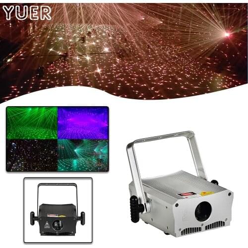NEW Laser Starry Sky Effect Light Indoor RGB Star Laser Projector DMX512 RDM DJ Disco Stage Outdoor Party Dance Floor Christmas
