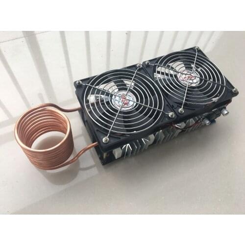 2000W ZVS Induction Heating Board induction heater Module Flyback Driver Heater Good Heat Dissipation 180*90*80mm + Coil Mayitr