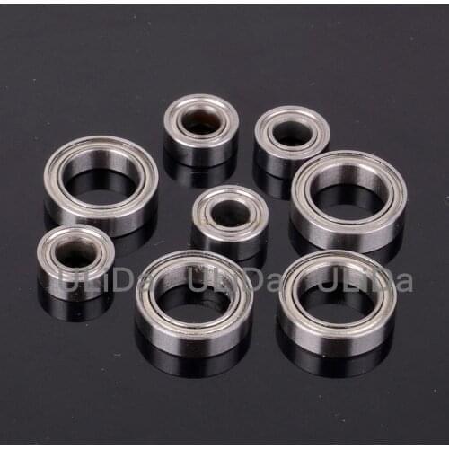 8PCS Ball Bearings 5x10x4mm (4P) 10x15x4mm (4P) For HSP Redcat Himoto Model RC Car Replacement Parts 02138 02139 02079 02080