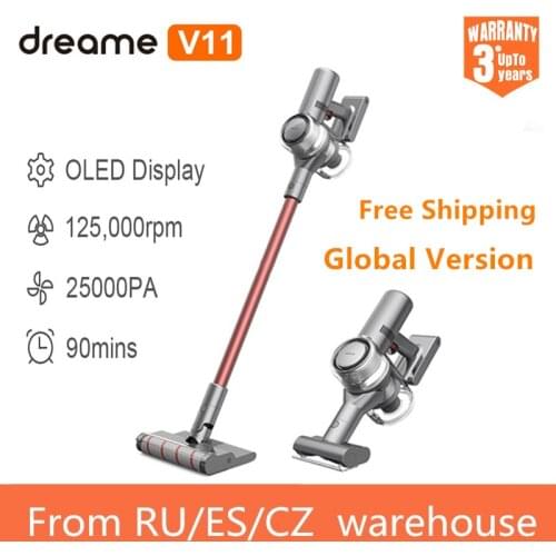 Dreame V11 Vacuum Cleaner xiaomi mijia Handheld Portable Wireless Cordless pet hairs 22Kpa 140AW strong suction power