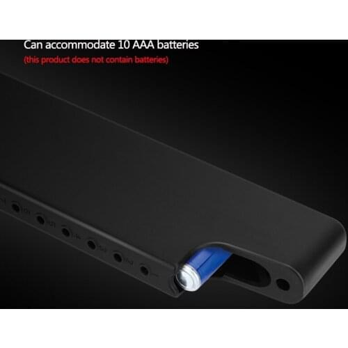 Durable Battery Storage Box Hard Case For 10x AAA Battery Power Bank Dustproof Plastic Batteries Container outdoor tools