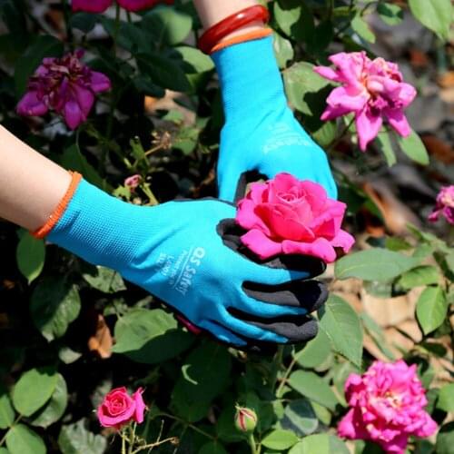 Gardening Working Gloves Nonslip Wearable Garden Gloves Waterproof Work Gloves For For Women Men Gardening Fishing Clamming