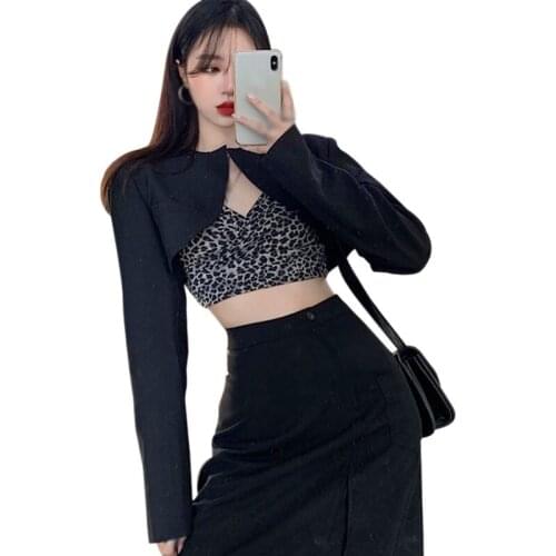 Summer Women Leopard print Sexy Party Tank Top Spaghetti backless Sleeveless Crop Top skinny V-Neck Ladies camisole