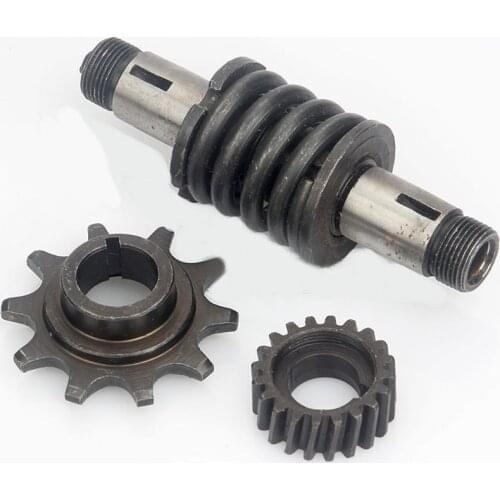 1 Set Motorcycle Clutch shaft Drive chain gear For 66cc 80cc 2 Stroke Engine Motorized Bicycle High Performance
