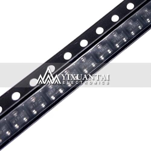 100PCS/LOT PMBT2222A W1P W1 40/-60V 600/-600mASMD Transistor SOT23