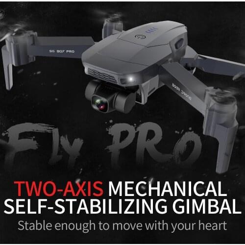 2020 NEW SG907 pro drone 4k HD mechanical gimbal camera 5G wifi gps system supports TF card drones distance 1.2km flight 25 mins