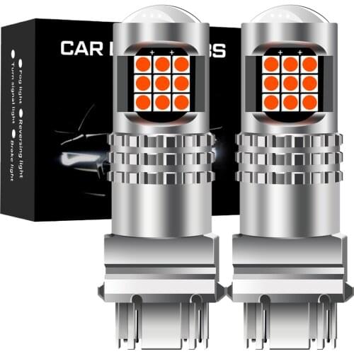 2x BA15S P21W 1156 LED Bulb W21W 7443 W21/5W 1157 7440 LED Turn Signal T25 3156 3157 P27/7W Reverse Brake Lights DRL Auto Lamp