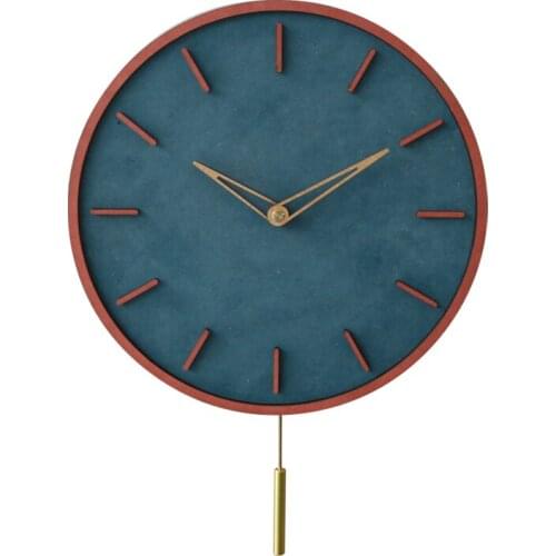 Large Pendulum Wall Clock Living Room Modern Design Creative Nordic Swing Wall Clocks Instagram Kitchen Horloge Home Watch ZB5WC