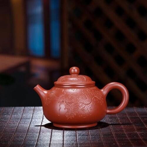 Manufacturers wholesale teapot undressed ore dahongpao dragon let day pot store mixed batch of best-selling specials