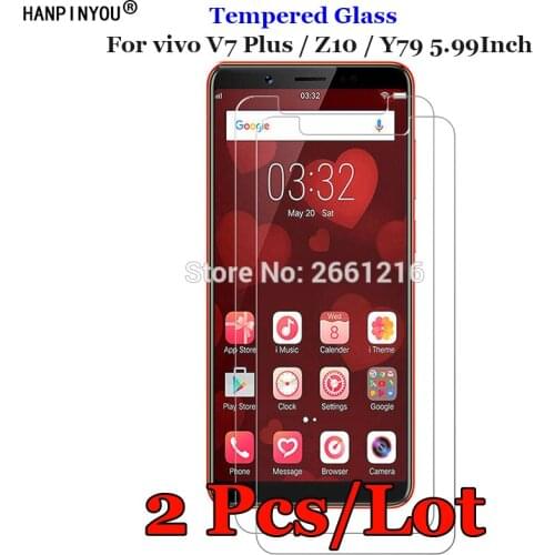 HANPINYOU Screen Protectors For Vivo V7 Plus