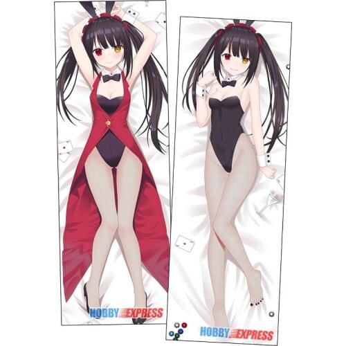 Hobby Express Anime Dakimakura Japanese Otaku Waifu Hugging Body Pillow Cover Date A Live Kurumi Tokisaki ZMZ00133