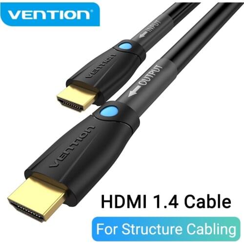 Vention HDMI Cable 4K/30Hz 1080P/60Hz HDMI Cable for Structure Cabling Engineering Line for Projector PS3/4 HDTV HDMI 1.4 Cable