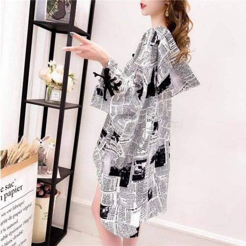 Fashion Women Harajuku Loose Hip Hop Hoodies Females Long Cool Print Hooded Tops Womens Bf Korean Female Pullover Student Hoodie