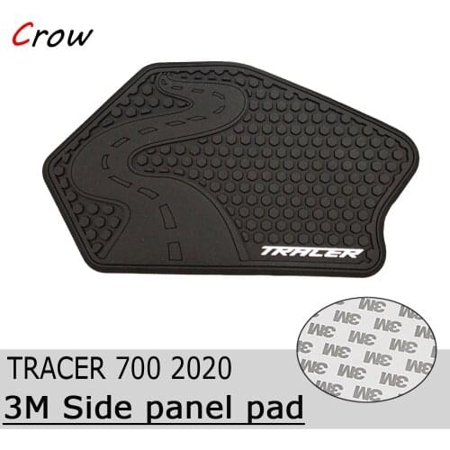 Motorcycle Non-slip Side Fuel Tank Stickers Waterproof Pad Rubber Sticker For TRACER700 Tracer 700 Tracer 7 GT 2020 2021