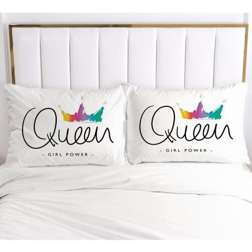 2PCS 3D Pillow Cases 50x70 50x75 Nordic Decoration Throw Pillow Cover Bedding PillowCase Customize any size design