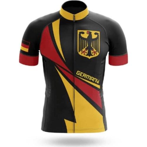 German team mens cycling short-sleeved cycling sun protection clothing outdoor cycling clothing