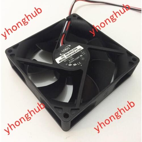ADDA AD0912UB-A73GL Server Cooling Fan DC 12V 0.39A 92x92x25mm 3-wire