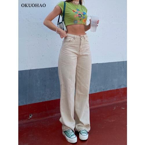 Okuohao Womens Summer Jeans