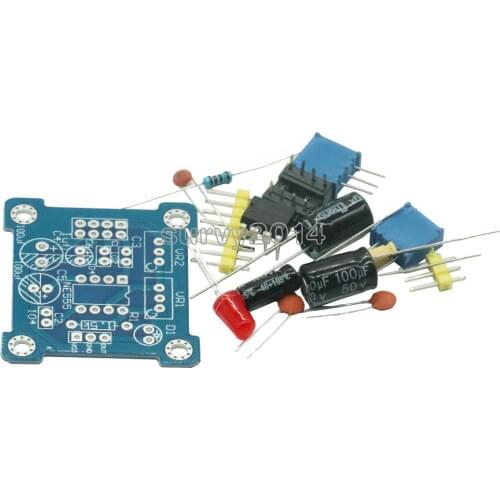 Adjustable NE555 Pulse Frequency Adjustable Module Duty Cycle Module Square Wave Signal Generator DIY Kit BOARD