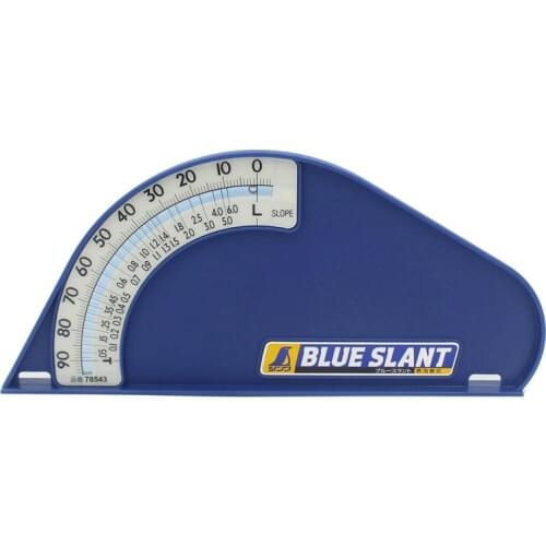 SHINWA Spiral Pointer Bubble tube Blue slope Gauge Blue Slant Bubble Spirit Level