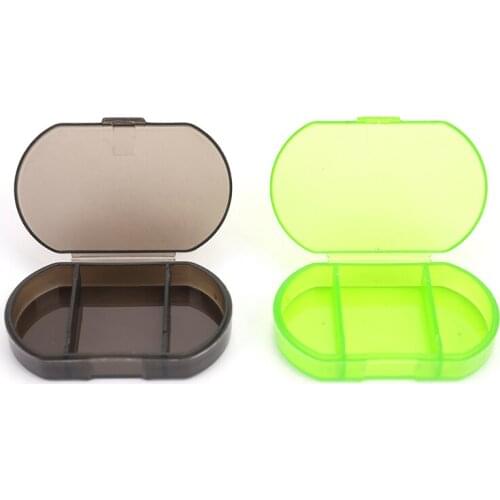 Pill Box Mini Pill Case 2/3 Grids Tablet Pill Organizer Case Dispenser Travel Tablet Holder Container Medicine Drug Storage Box
