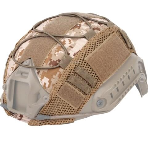 Military Airsoft Helmet Cover 500D Nylon Adjustable Buckle Tactical Fast Helmet Cover Outdoor Shooting Hunting Helmets Cover