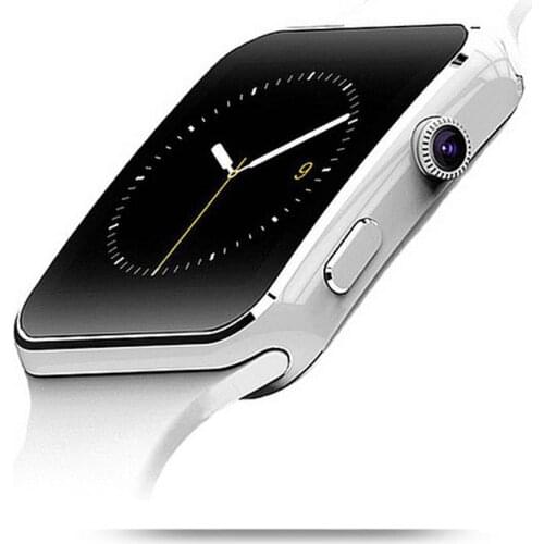 X6 Smart Watch Men Support SIM TF Card With Camera Phone Color Screen Bracelet Sports Step Monitoring Bluetooth Smartwatch