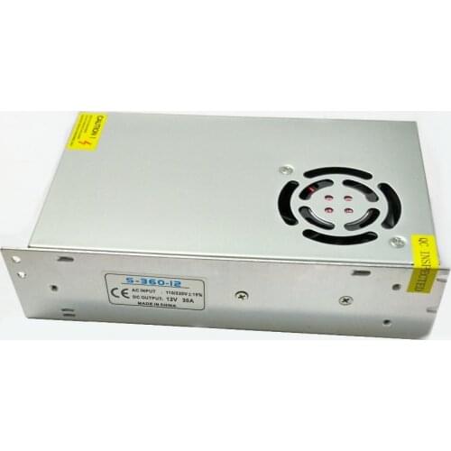 12V 30A 360W switching power supply adapter led strip light transformer led driver 12v