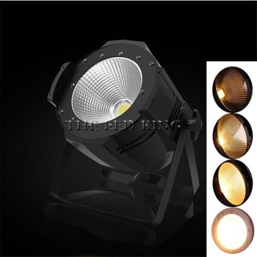 200W Stage COB Led Par Light Aluminum Housing Profile Light 3200K Warm White/6500K Cold White/CW+WW 2IN1 CE ROHS