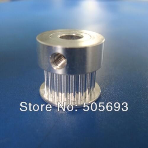 21teeth T2.5-6 aluminium timing pulley 21 teeth 6mm width 10pcs a pack