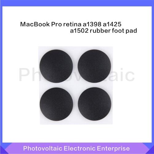 4PCS/set Rubber Bottom Cover Case Foot Feet Kit Feet Pad Repair Part For Apple Macbook Pro Retina 15" A1398 13" A1425 A1502