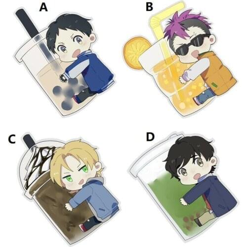 Acrylic Keychain Strap Anime Banana Fish Ash Okumura Eiji Yaoi Cute Figure 6cm