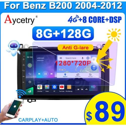 PX6 Android 10 2din car radio GPS For Mercedes Benz B200 A B Class W169 W245 Viano Vito W639 Sprinter W906 Stereo 4G Head unit