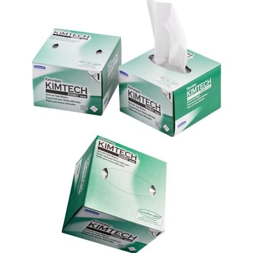 Free Shipping 210 x 110mm Kimwipes fine gradelint free For Optical Components and Laboratory Equipment, for cleaning microscopes