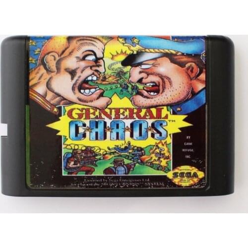 General Chaos 16 bit SEGA MD Game Card For Sega Mega Drive For Genesis