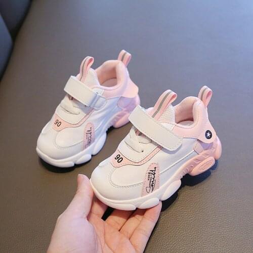 Kids Soft Sole Baby Casual Sneakers PU Leather Children Sports Shoes Autumn Winter New Boys Running Zapato Girl Toddler Footwear