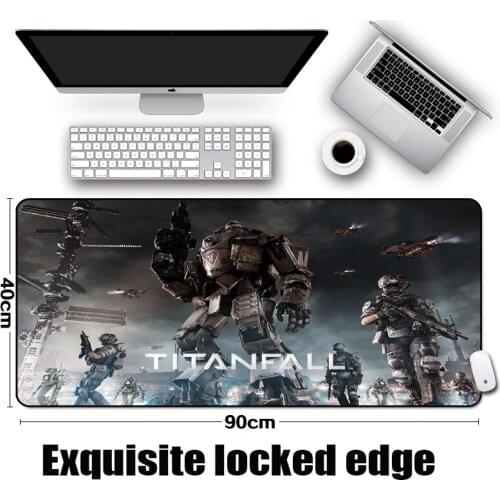 Mairuige The Hot Game Titanfall 2 Pattern Diy Mousepad Titan Mech Creative Table Desk Mat Big Size for Pc Game/office/s