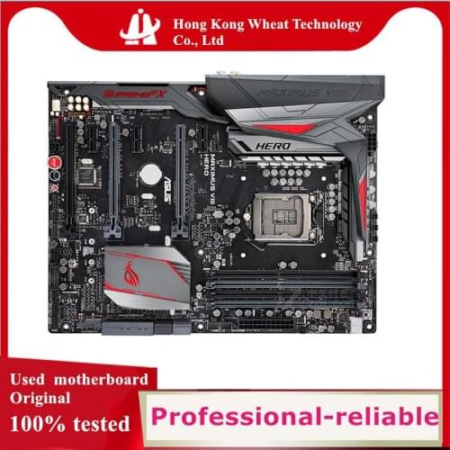 For ASUS MAXIMUS VIII HERO Motherboard Socket LGA 1151 DDR4 M.2 nvme ssd For Intel Z170 Original Desktop Used Mainboard