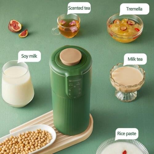 220V Mini Soybean Milk Machine Multifunction Cytoderm Breaking Maker 300ml Home DIY Milk Tea Machine Juicer Portable Blender