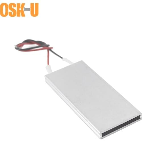 PTC Heating Element 220V 70x30x6mm 120/70/270 Celsius Degree Constant Temperature PTC Heater Element Aluminium Cover